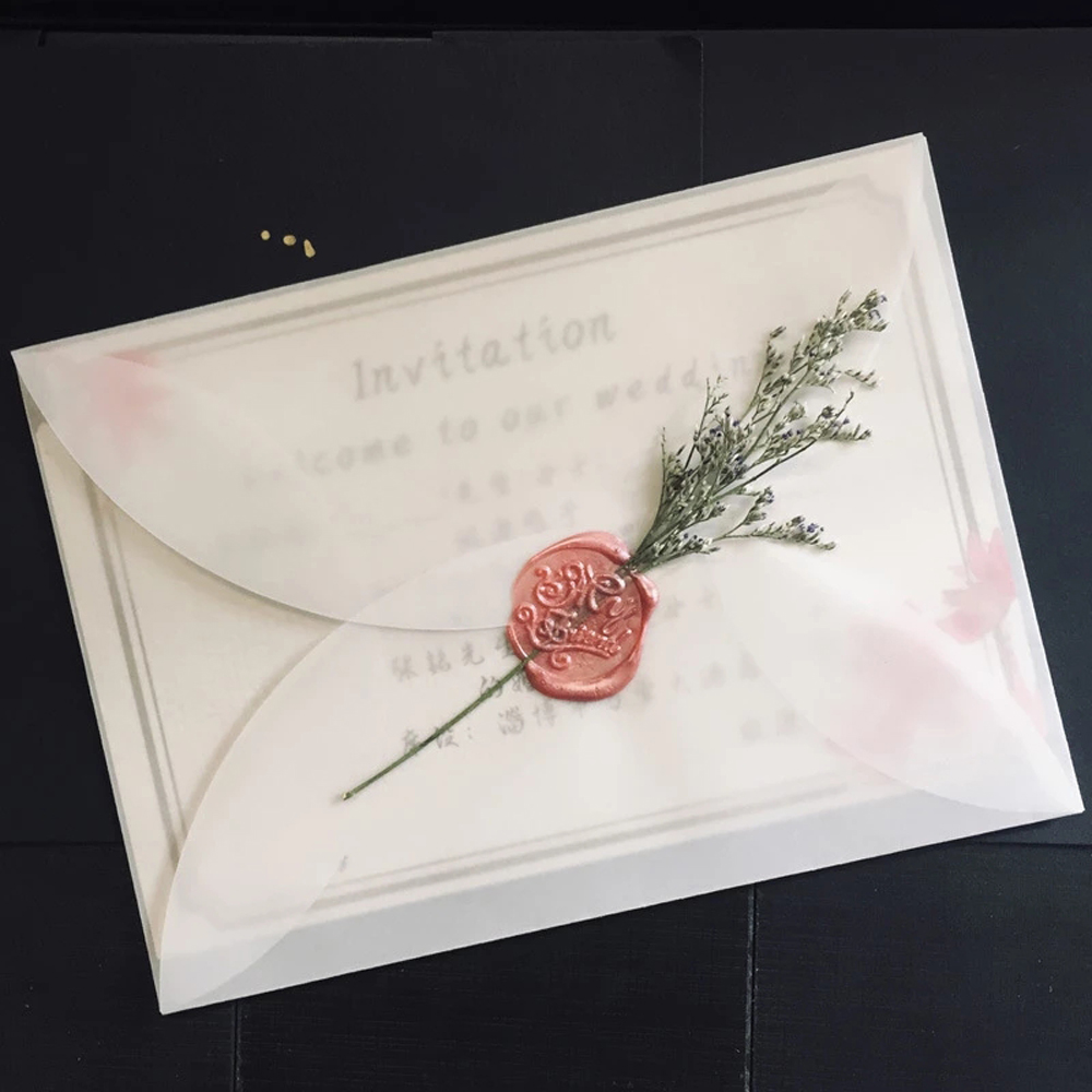 Wax Seal Letter Kit - Geschenkverpackung Vintage für Karten Postkarte für
