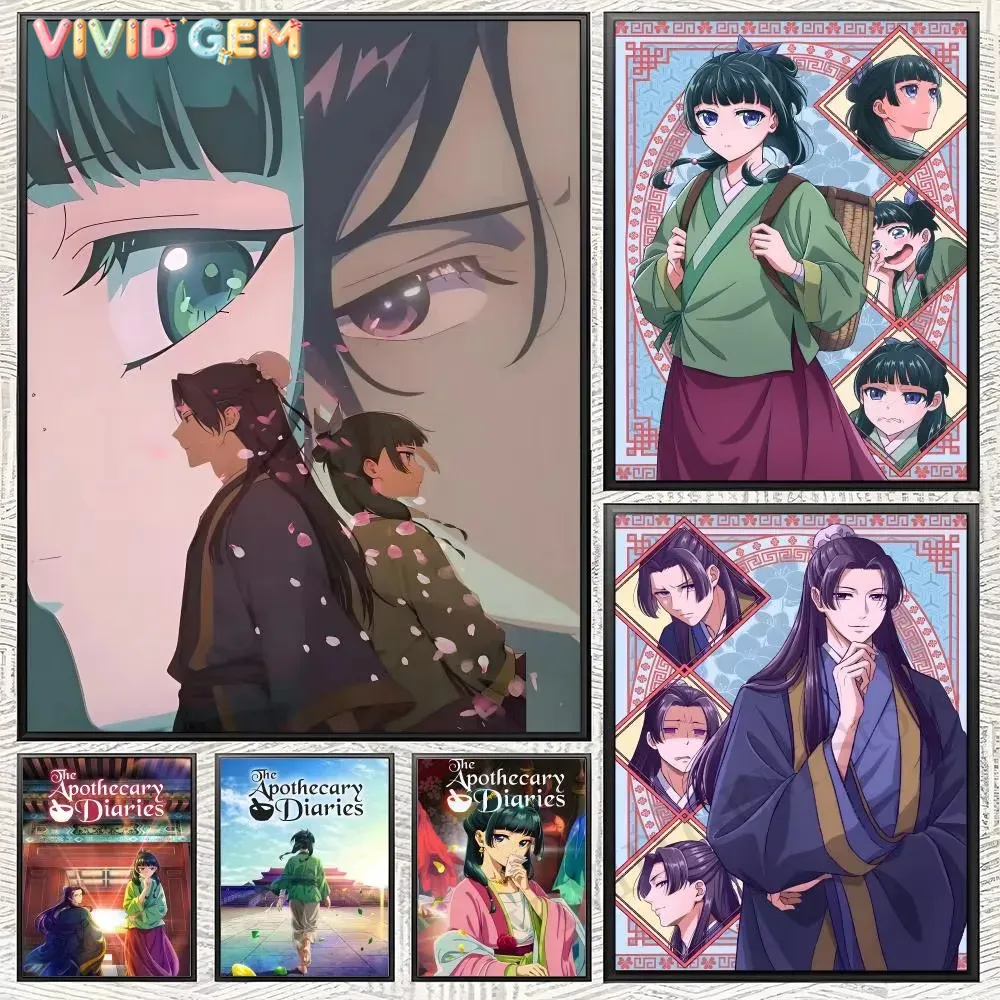 Photo Mosaic Print - VIVID GEM Diamantmalerei Anime T-The A-Apothecary