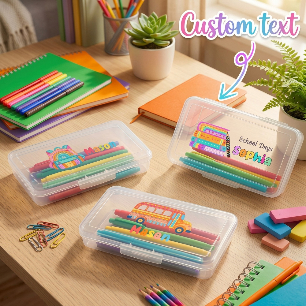 Personalisiertes Federmäppchen – Personalized Name Box Bewertung und Preis